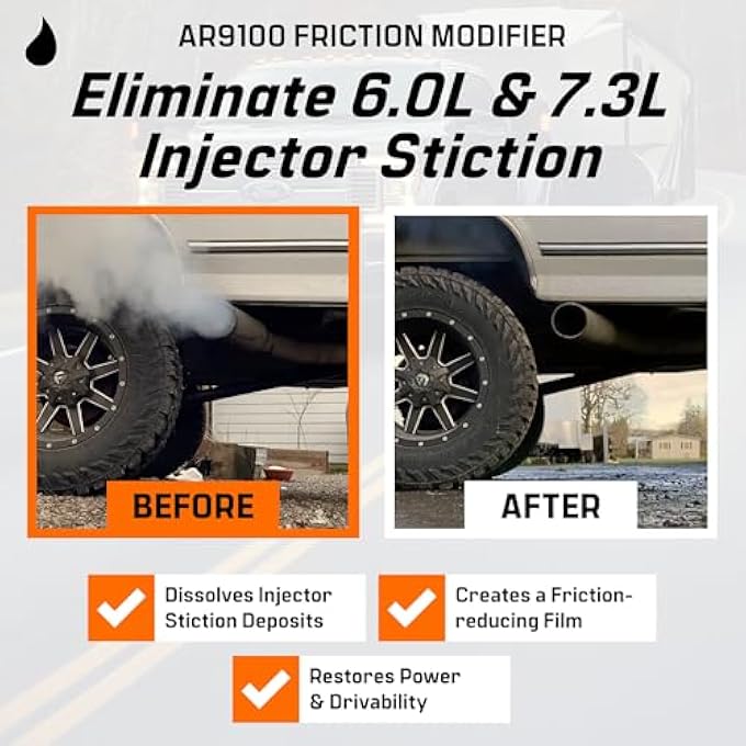 Archoil AR9100 OIL ADDITIVE (16OZ) FOR ALL VEHICLES - POWERSTROKE COLD STARTS, ELIMINATES INJECTOR PROBLEMS - Image 1